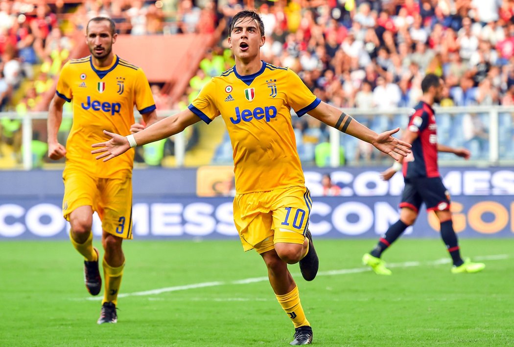 Paulo Dybala pomohl otočit zápas s Janovem ve prospěch Juventusu třemi góly