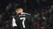 Zklamaný útočník Juventusu Cristiano Ronaldo po prohře ve finále italského Superpoháru proti Laziu Řím