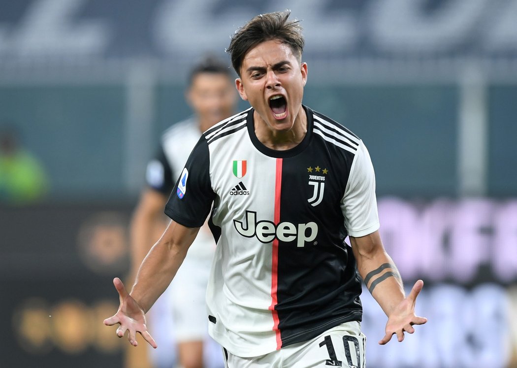 Paulo Dybala se postaral o první gól Juventusu v zápase s Janovem