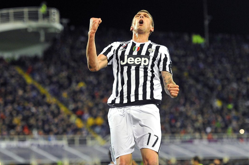Mario Madžukič se postaral o úvodní branku Juventusu