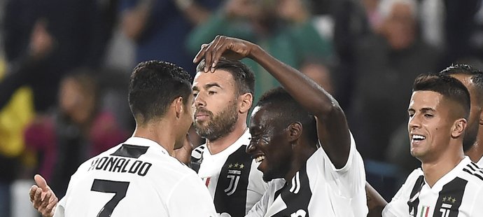 Cristiano Ronaldo přihrál na druhou branku Juventusu