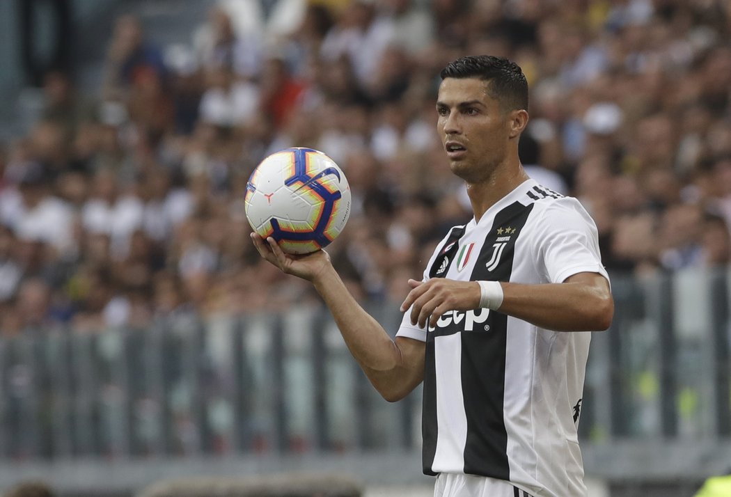 Cristiano Ronaldo hrál za Juventus poprvé v Turíně