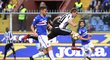 Juventus padl se Sampdorií a jeho ztráta na Neapol narůstá