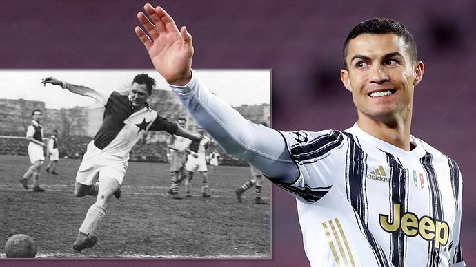 Cristiano Ronaldo vstřelil svůj 760. soutěžní gól, čímž překonal dosavadní rekord Josefa Bicana (759).