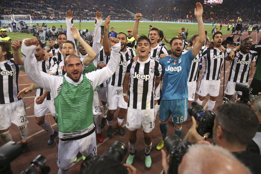 Fotbalisté Juventusu Turín potvrdili roli jasného vládce italského fotbalu