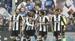 Radost v podání hráčů italského mistra z Juventusu