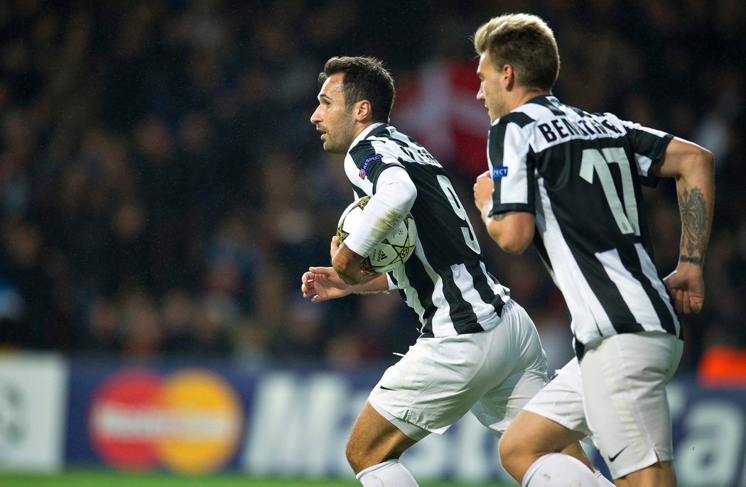 Juventus zachránil v Dánsku alespoň remízu
