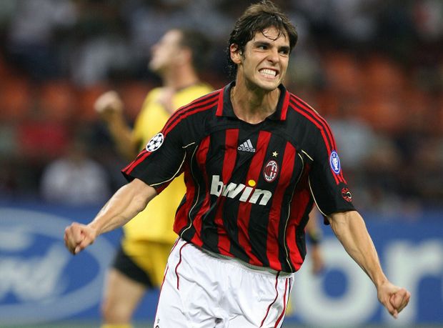 Kaká v dresu AC Milán Kaká v dresu AC Milán