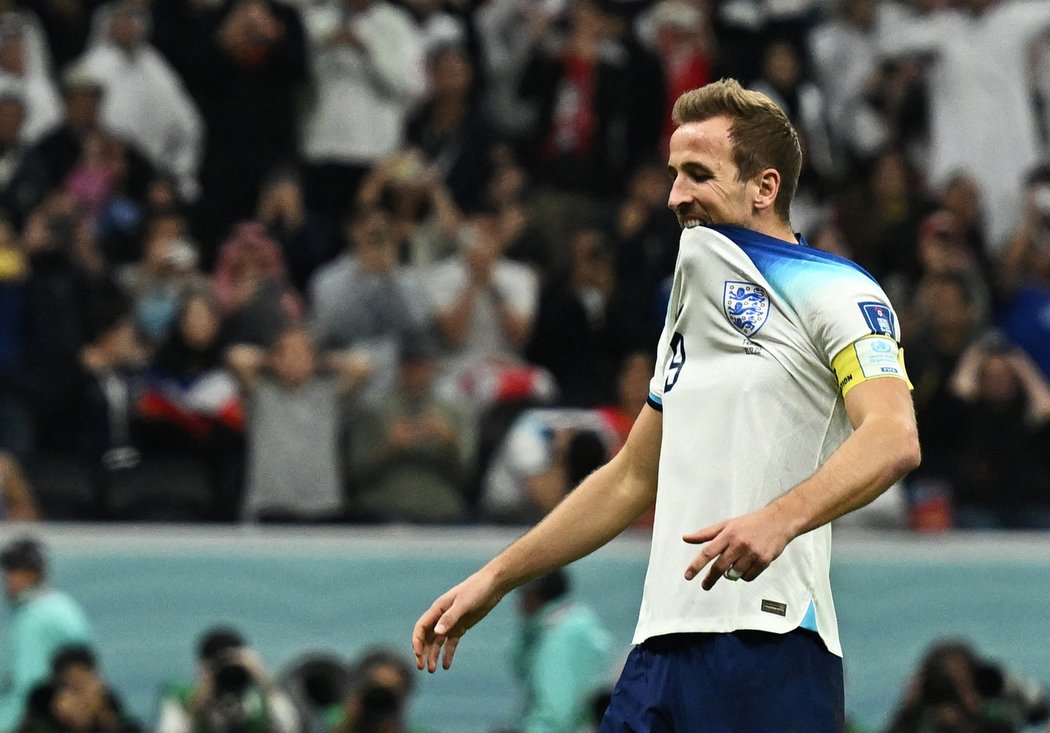 Harry Kane se stal smutným hrdinou Anglie