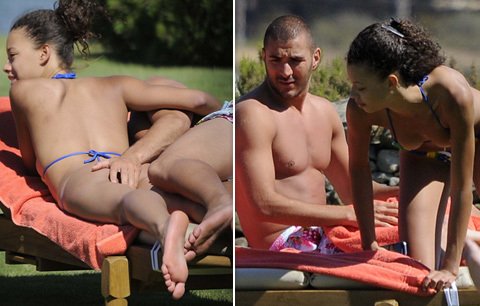 Karim Benzema se vrátil k bývalé přítelkyni Sarah, kterou vyvezl na romantickou dovolenou na Sardinii