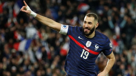 Karim Benzema v reprezentačním dresu