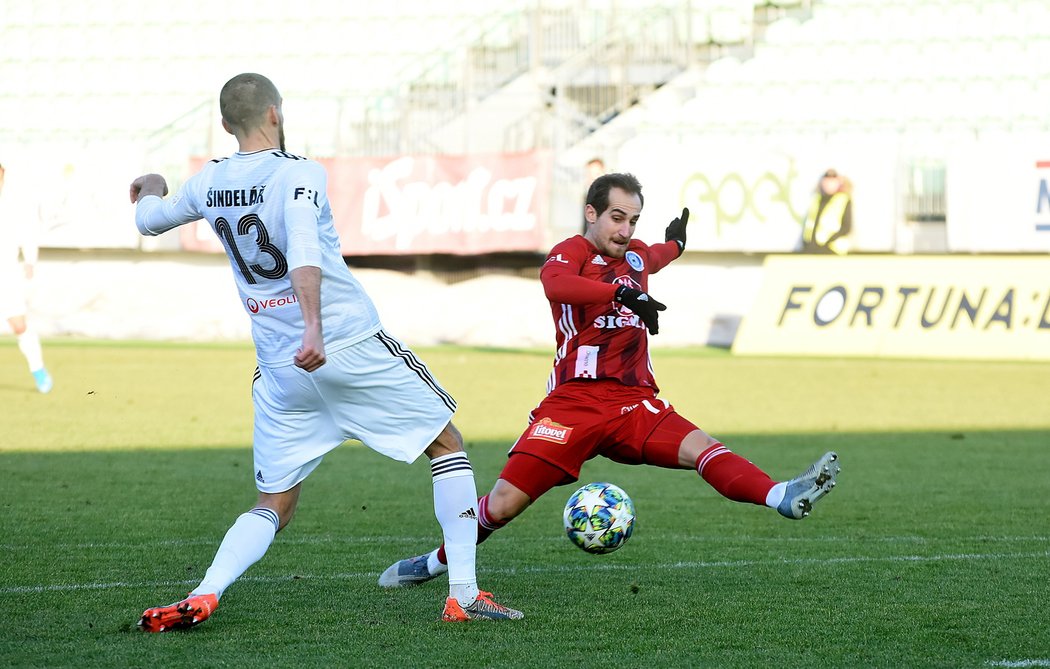 Martin Šindelář v generálce Karviná - Olomouc