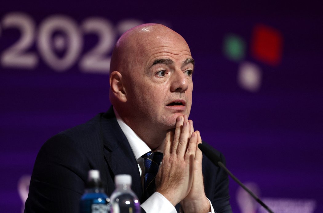 O dušení zdraví šéfa FIFA má Bosák podle svých slov opravdu strach