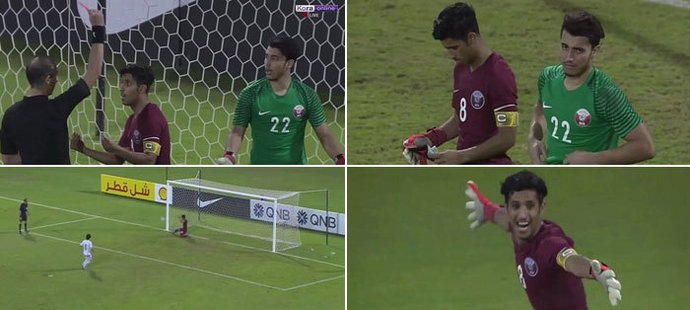 Penaltový rozstřel mezi týmy Kataru a Iráku do 19 let měl neuvěřitelné rozuzlení
