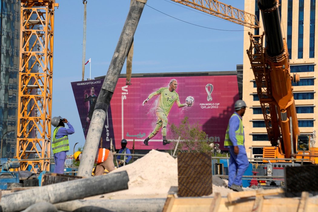 V Kataru pracují na stavbách cizinci
