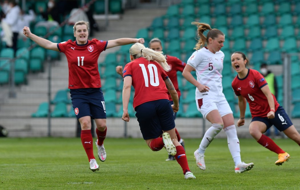 Kateřina Svitková září v českém reprezentačním dresu