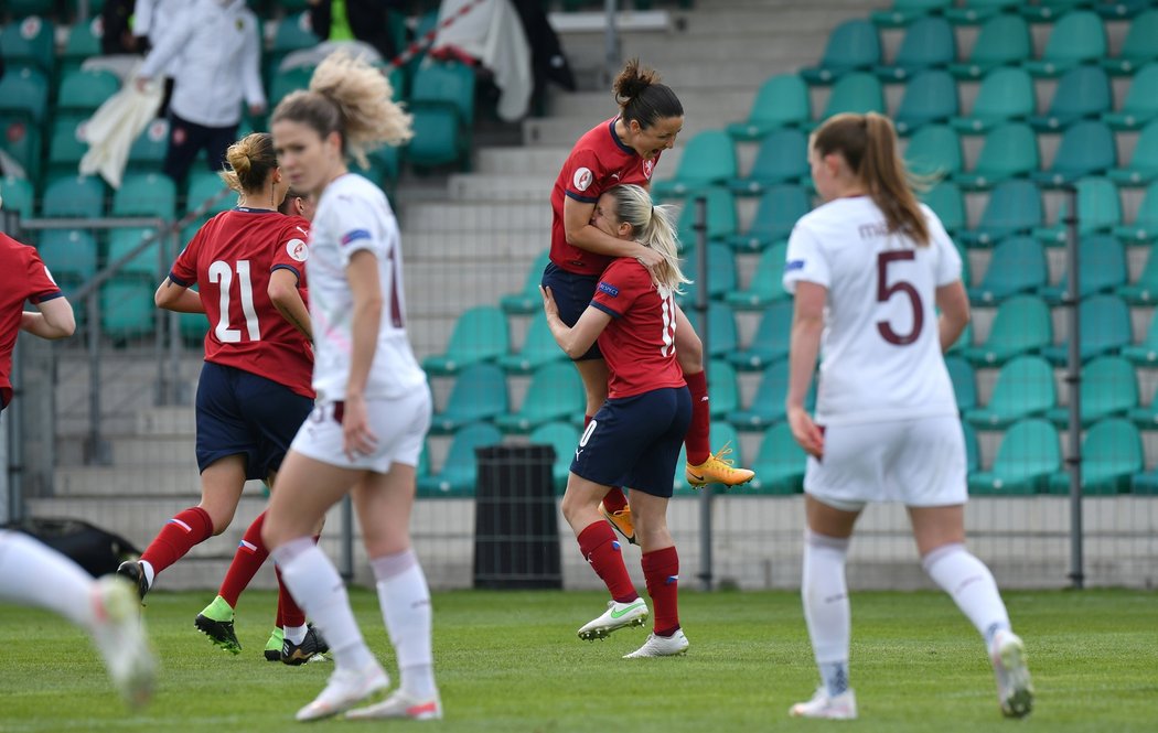 Kateřina Svitková září v českém reprezentačním dresu