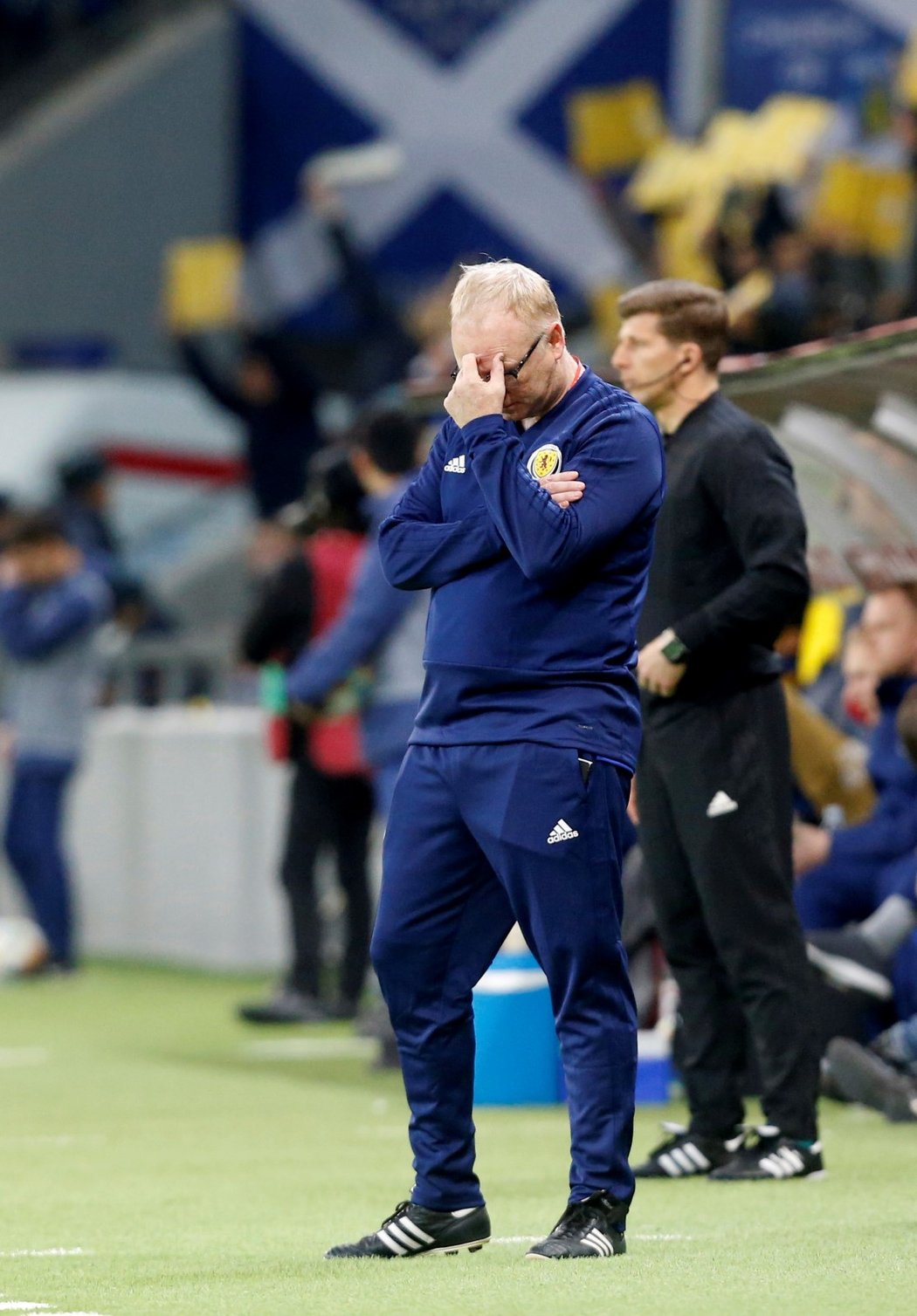 Zklamaný kouč Skotů Alex McLeish