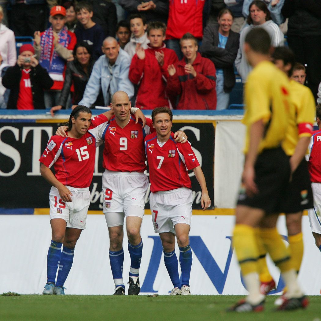 Jan Koller a Milan Baroš si náramně rozuměli