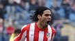 Kolumbijský útočník Falcao rozhodl o výhře Atlétika Madrid nad Villarrealem