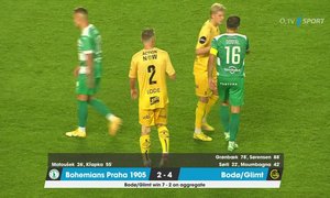 SESTŘIH: Bohemians - Bodö 2:4. Góly Matouška a Křapky nestačily, Klokani v Evropě končí