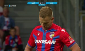 SESTŘIH: Plzeň - Drita 0:0. Tlak Viktorie bez gólů, postup v KL se komplikuje
