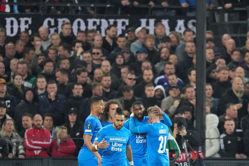 Feyenoord přestřílel Marseille 3:2