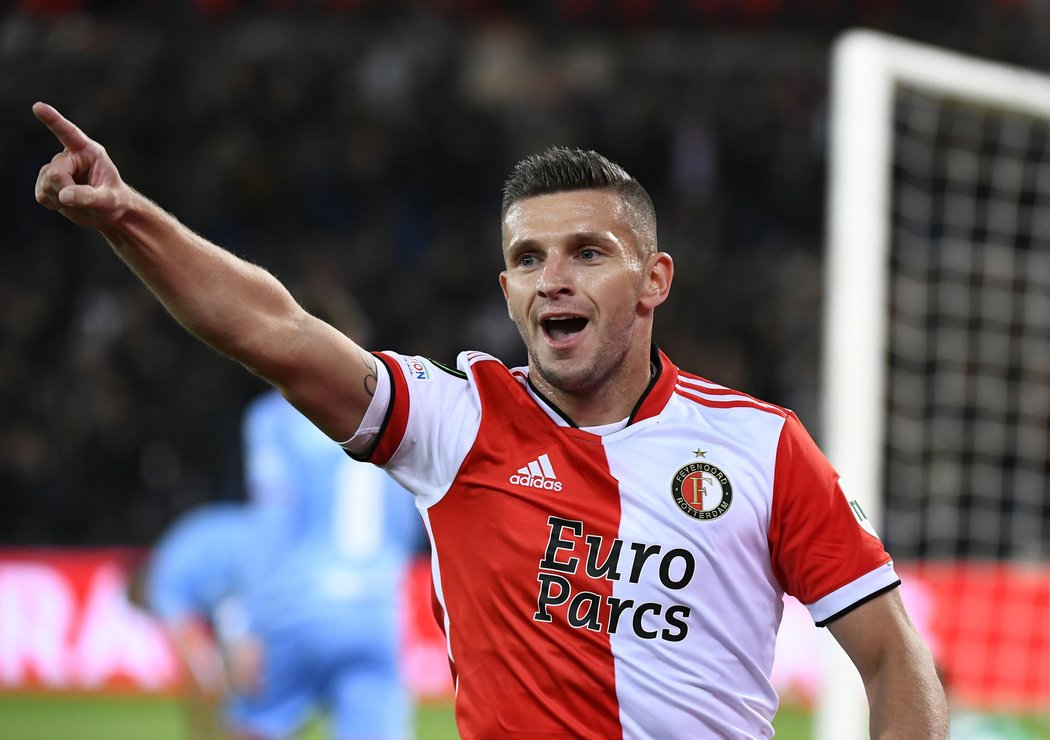 Fotbalisté Feyenoordu Rotterdam