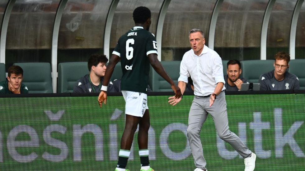 Zápas Jablonec a Rigy ve třetím předkole Konferenční ligy