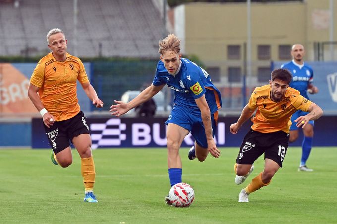 Varaždín - Jablonec 3:2. Kolaps ve druhém poločase, Severočeši budou doma dotahovat Varaždín - Jablonec 3:2. Kolaps ve druhém poločase, Severočeši budou doma dotahovat