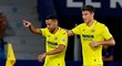 Hráči Villarrealu se radují z gólu
