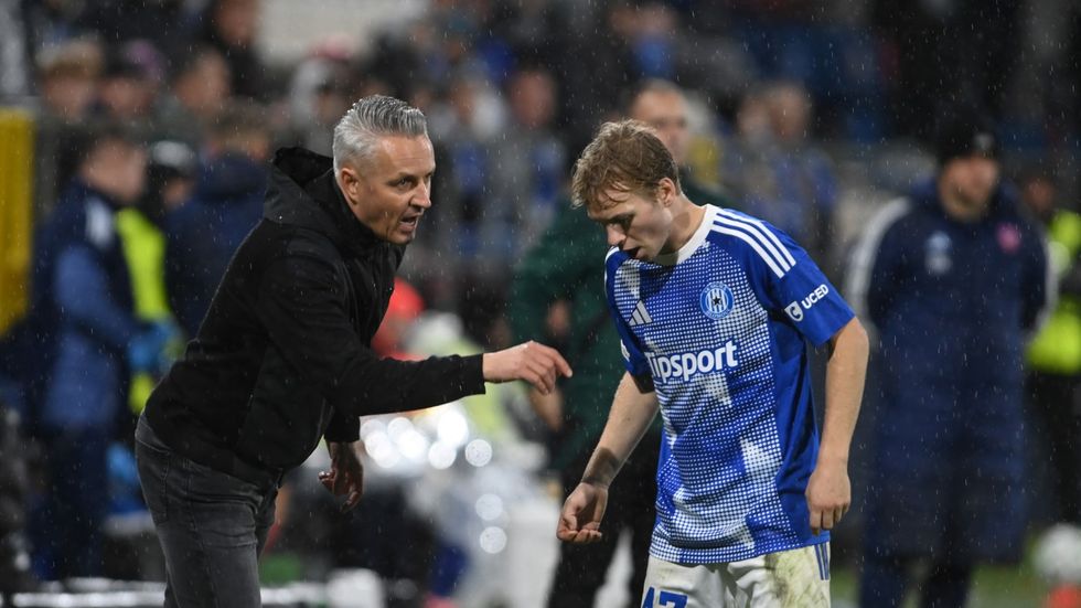 Trenér Sigmy Tomáš Janotka a Michal Beran