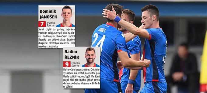 ZNÁMKOVÁNÍ Plzně: brilantní Řezník i aktivní Mosquera. Janošek chytl šanci ZNÁMKOVÁNÍ Plzně: brilantní Řezník i aktivní Mosquera. Janošek chytl šanci