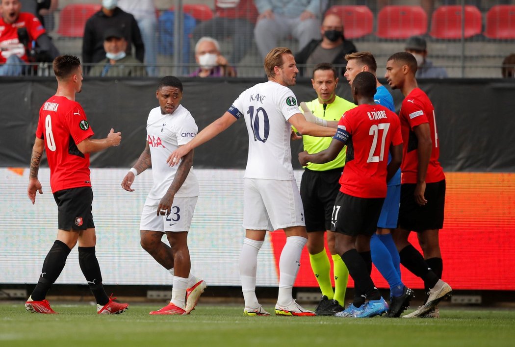 Tottenham remizoval na hřišti Rennes 2:2