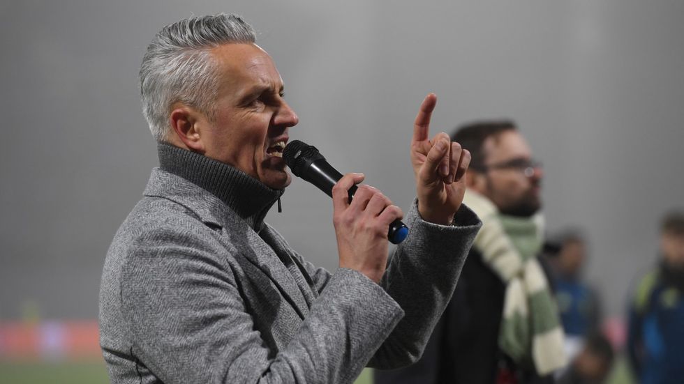 Kouč Sigmy Tomáš Janotka po utkání proti Lechu
