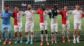 SESTŘIH: Slavia - Panathinaikos 2:0. Nadějná výhra a emoce. Skvělý Usor