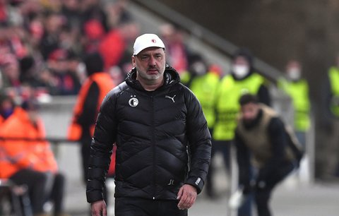 Trenér Slavie Jindřich Trpišovský