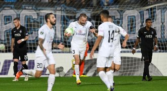 Slovácko - Partizan 3:3. Snový start i kolaps po půli, bod vystřelil Kozák