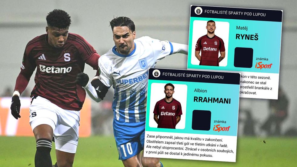ZNÁMKY Sparty: Vydra zvládá přepínání, Rynešův nej výkon v sezoně. Nevýrazný Kuchta ZNÁMKY Sparty: Vydra zvládá přepínání, Rynešův nej výkon v sezoně. Nevýrazný Kuchta