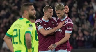 KL: Souček asistoval, West Ham vysoko vyhrál. Slovan vypadl na penalty