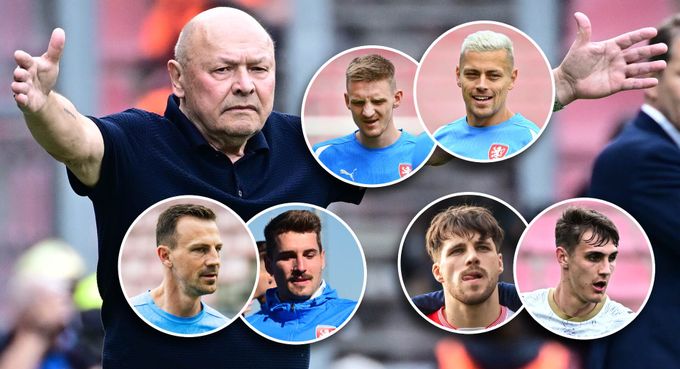 Zkušenosti vs. forma: tři klíčové bitvy o místo v základní sestavě. Na koho ukáže Koubek? Zkušenosti vs. forma: tři klíčové bitvy o místo v základní sestavě. Na koho ukáže Koubek?