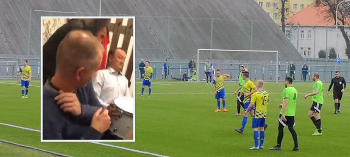 Skandál na Moravě: sudí v Krnově slavili s hráči! Zápas už řeší komise Skandál na Moravě: sudí v Krnově slavili s hráči! Zápas už řeší komise