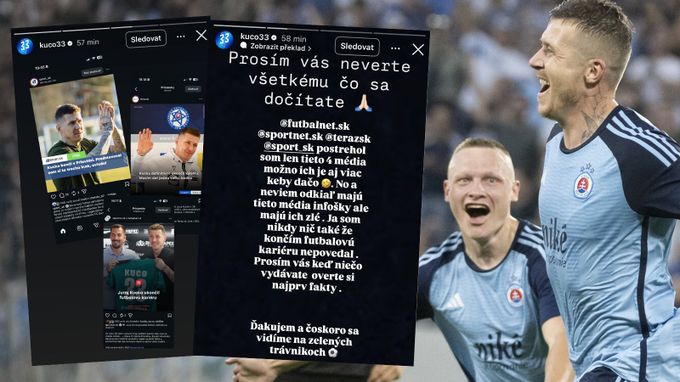 Média ukončila Kuckovi kariéru, ten se ohrazuje: Nevěřte tomu, co se dočtete Média ukončila Kuckovi kariéru, ten se ohrazuje: Nevěřte tomu, co se dočtete