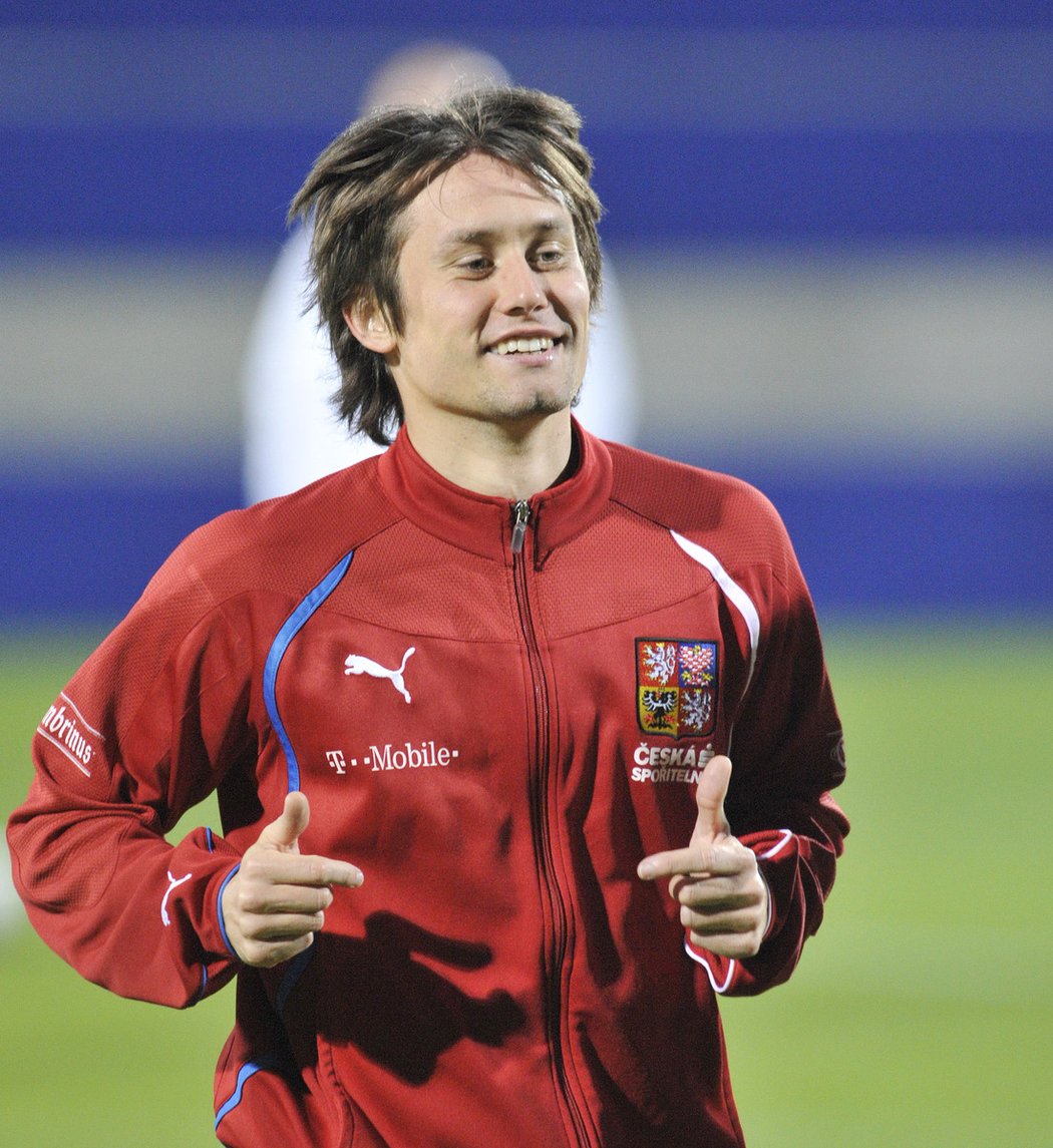 Tomáš Rosický, tahou české reprezentace