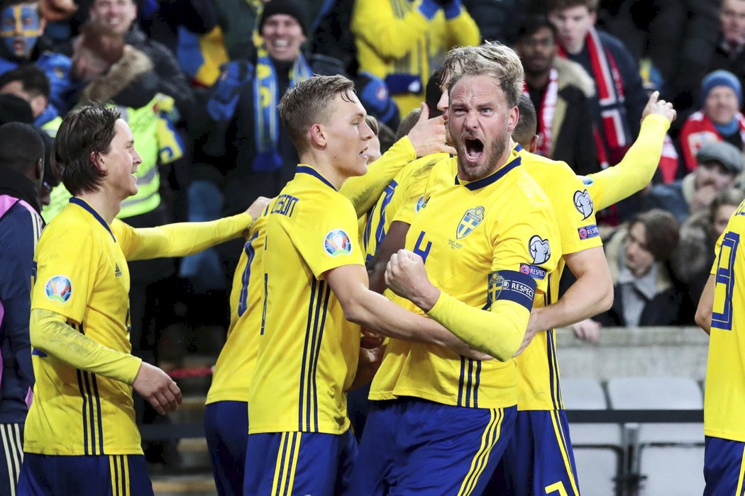 Švédové zažili v severském derby s Norskem nevídanou přestřelku