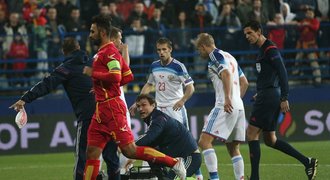 UEFA kontumovala nedohraný zápas kvalifikace Eura pro Rusko