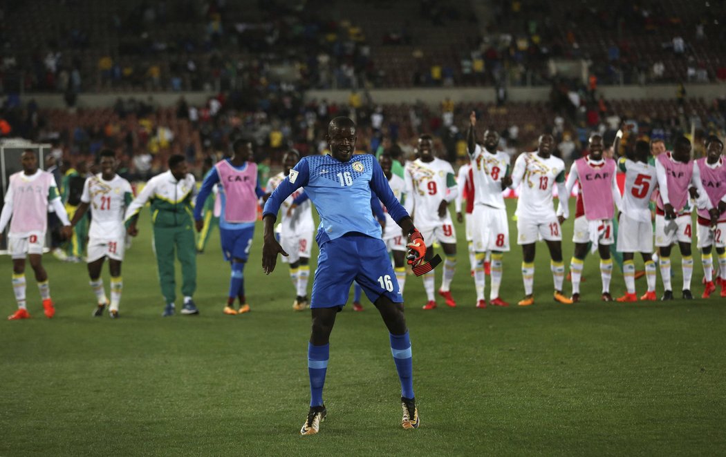 Fotbalisté Senegalu slaví postup na MS