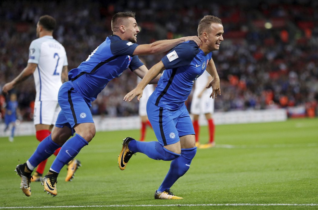 Stanislav Lobotka ve Wembley bleskově udeřil a poslal Slovensko překvapivě do vedení