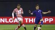 Chorvatský křídelník Andrej Kramarič takto vstřelil čtvrtou branku v barážovém utkání proti Řecku