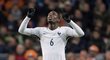 Paul Pogba slaví vstřelený gól proti Nizozemsku